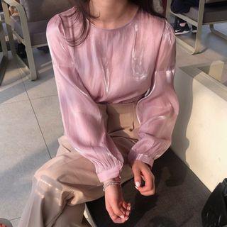 Satin Plain Blouse