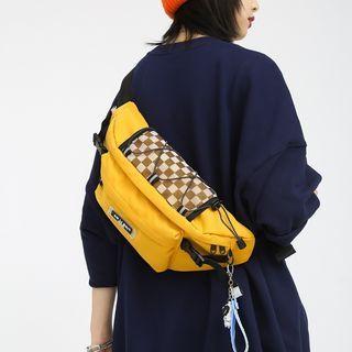 Mesh Panel Waist Bag