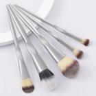Set Of 5 : Make-up Brush Set Of 5 - 22062403 - Sliver - One Size