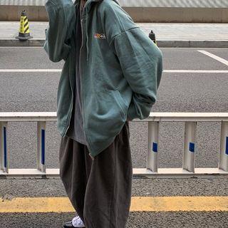 Long Sleeve Hooded Zip Jacket