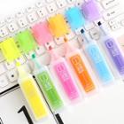 Set Of 6: Highlighter 6 Pcs - Six Colors - One Size