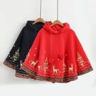 Christmas Hooded Cape