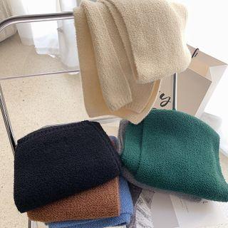 Lettering Patch Scarf