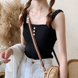 Frill Strap Camisole Top