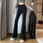 High Waist Bootcut Pants (various Designs)