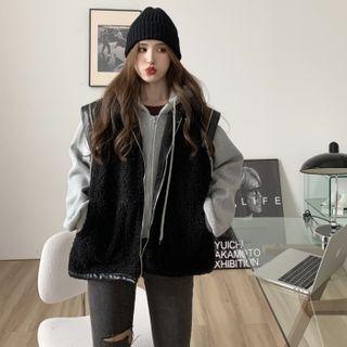 Buckled Zip Fleece Vest