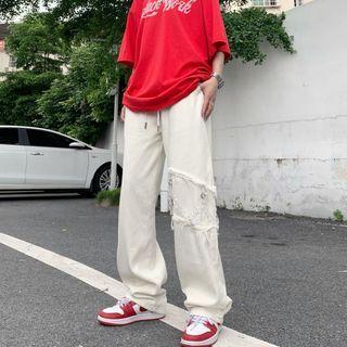 Wide Leg Panel Cargo Pants