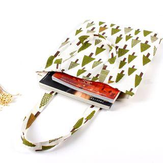 Tree Print Shopper Bag