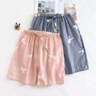 Print Wide Leg Lounge Shorts (various Designs)