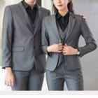 Couple Matching Blazer / Dress Pants / Pencil Skirt / Shirt / Vest / Set