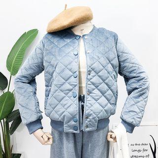 Argyle Velvet Jacket