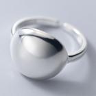 Polished Sterling Silver Open Ring 1 Pc - One Size