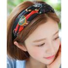Knotted Scarf Print Hair Band One Size