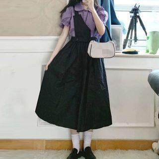 Short-sleeve Shirt / One Shoulder Jumpsuit