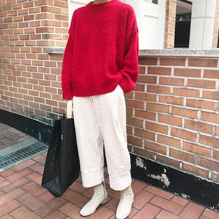 Wool Blend Sweater In 6 Colors