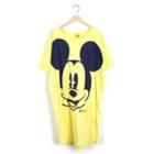 Mickey Mouse Printed T-shirt Dress
