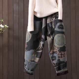 Printed Jeans