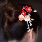 Sakura Faux Pearl Acrylic Hair Stick