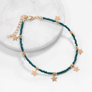 Star Charm Anklet Gold - One Size