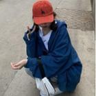 Hooded Zip Jacket Blueblue - One Size