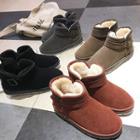 Belted Short Snow Boots