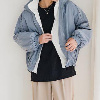 Mock Two-piece Loose Lapel Jacket