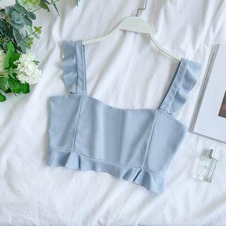 Flutter Strap Crop Top