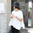 Tall Size Flared-hem T-shirt