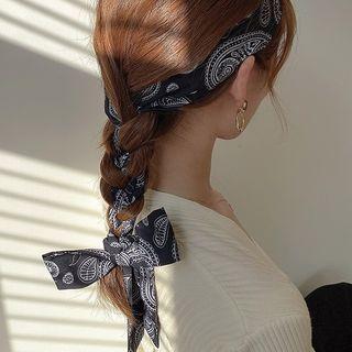 Woven Fabric Hair Tie
