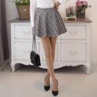 A-line Patterned Skirt