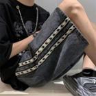 Weave Denim Shorts