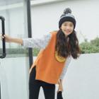 Smile Face Knit Vest