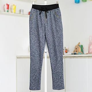 Melange Drawcord Sweatpants