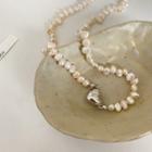 Heart / Freshwater Pearl Necklace
