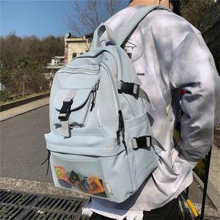 Pvc Panel Plain Backpack