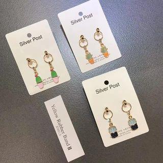 Plant Drop Earring