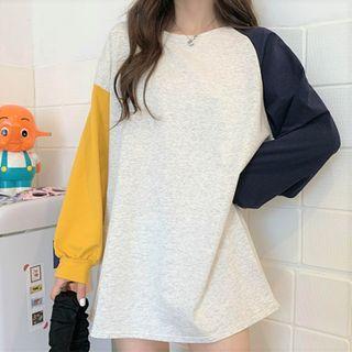 Two Tone Long-sleeve T-shirt