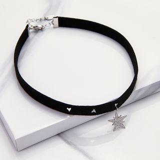 Cz Star-accent Choker