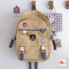Buckled Zip Backpack / Bag Charm / Set