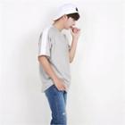 Contrast-trim Raglan T-shirt