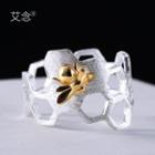 S925 Sliver Bee Ring
