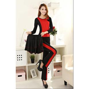 Dance Set: Top + Pants + Skirt