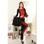 Dance Set: Top + Pants + Skirt