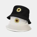 Sunflower Applique Bucket Hat