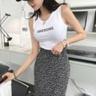 Awesome U-neck Cropped Tank Top