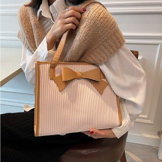 Bow Square Tote Bag