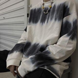 Long-sleeve Oversize Dyed T-shirt