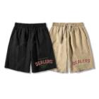 Lettering Loose Fit Shorts