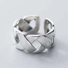 925 Sterling Silver Open Ring S925 Sterling Silver - Silver - One Size