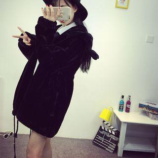 Animal Ear Hooded Coat